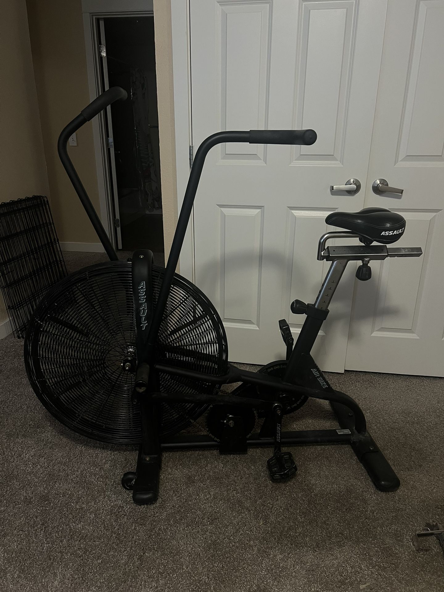 Assault Bike And Pull Up Bar
