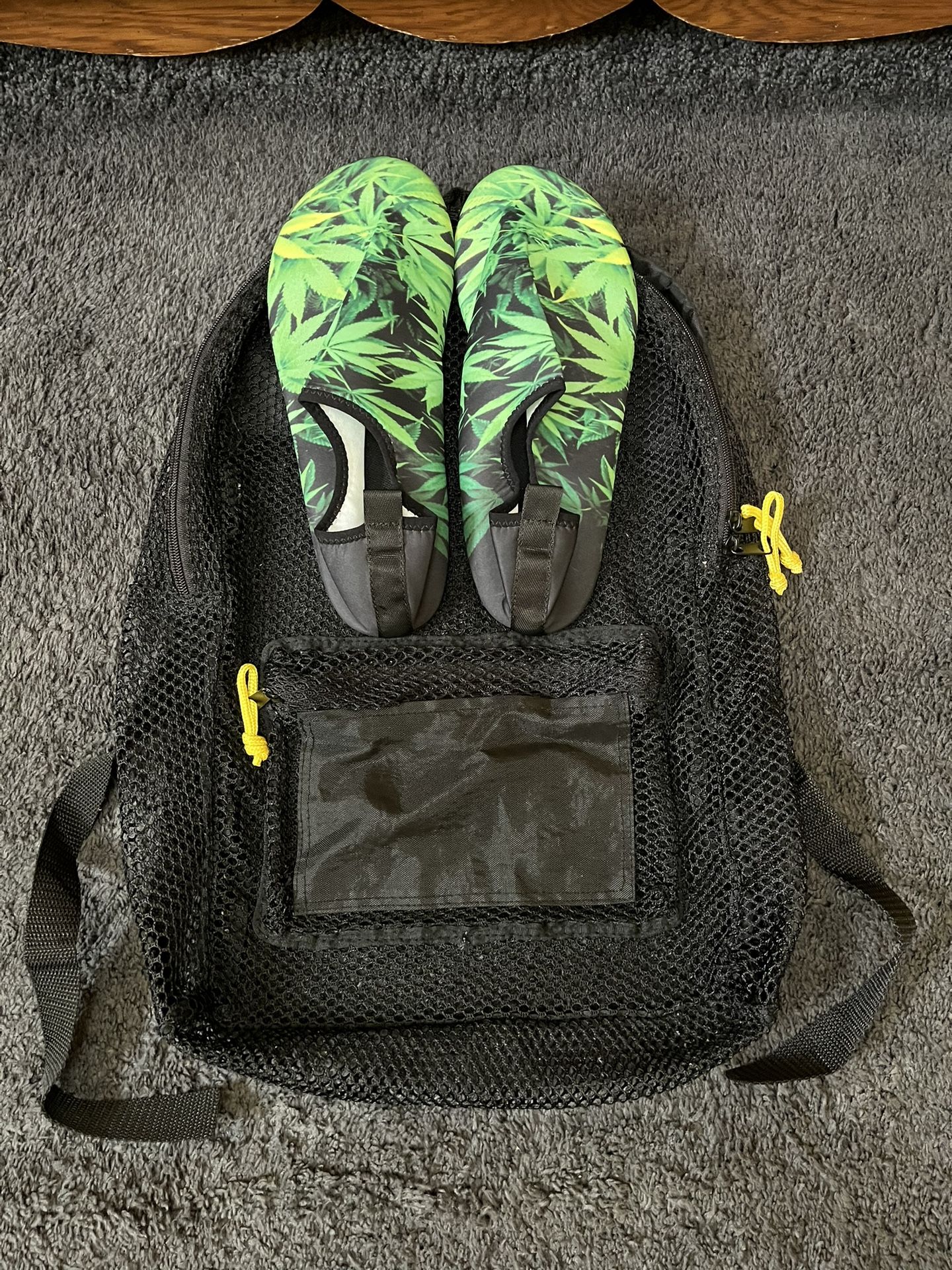 Backpack/watershoes