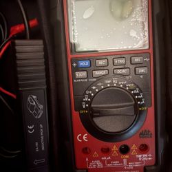 MAC Tools Digital Multimeter EM721 BACKLIT WITH LEADS