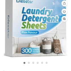 Dieseter LAUNDRY DETERGENT SHEETS