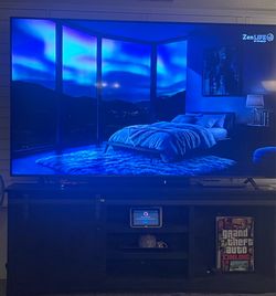 LG TV and Stand