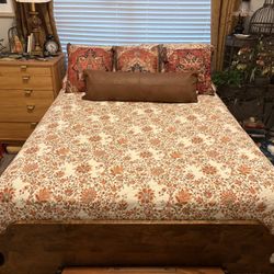 Full Mattress, Box, And Frame