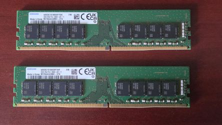 SAMSUNG PC4 64GB (2x32) 2666 SDRAM NON-ECC