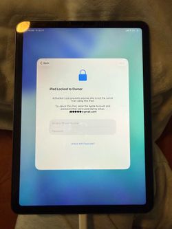 Locked IPad Air 4th Gen