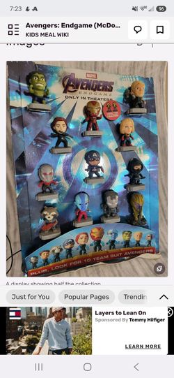 McDonald's Avenger complete set of 24