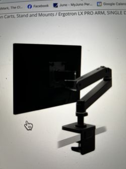 Ergotron LX Pro Arm Single Display Desk Mount