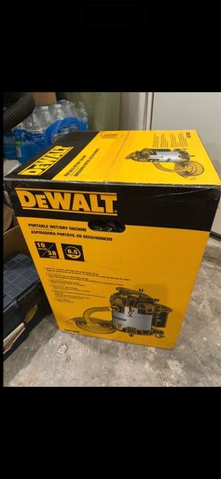DeWalt stainless steel wet/dry vac