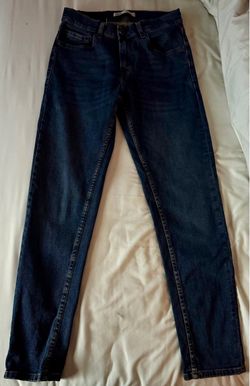 Zara Dark Wash Slim Jeans