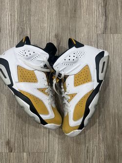 Jordan 6 Retro Yellow Size 10.5 Men’s Nike Shoe 