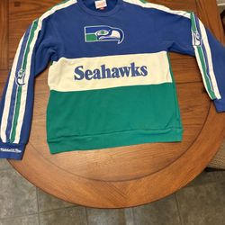 Seattle Seahawks Mitchell & Ness Vintage Sweater