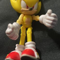 Jazwares Sonic The Hedgehog - Sega SUPER SONIC 3 Action Figure