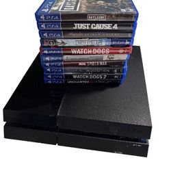 Ps4 and 10 games. 