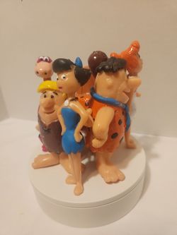 THE FLINTSTONES FIGURINES.