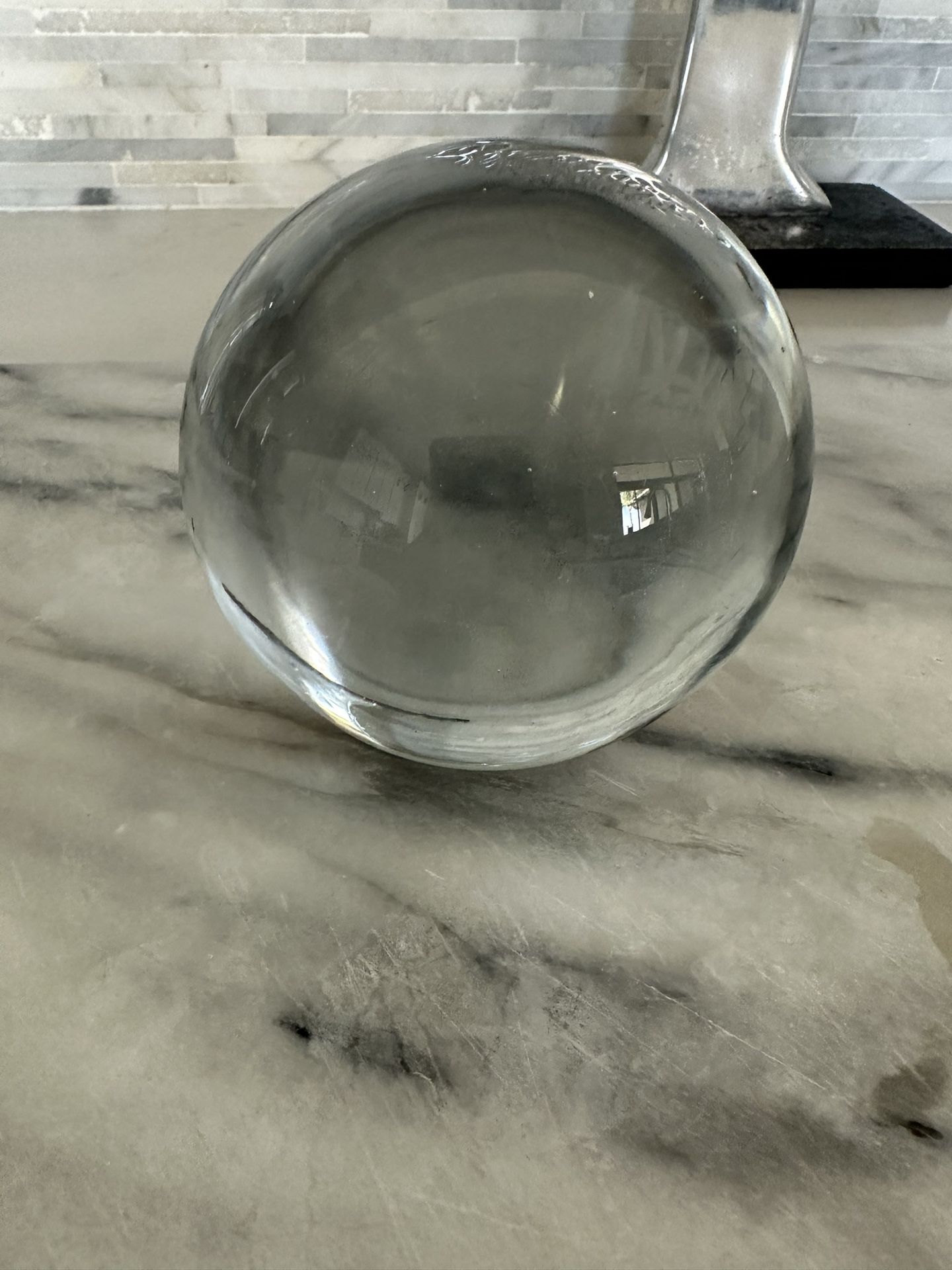 Glass Crystal Paperweight 