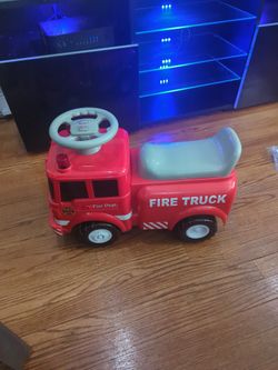 Firetruck Toy ROLL ON... 3 Year+ To Play