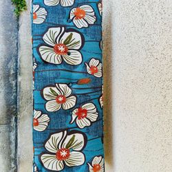 Vintage Floral Upholstered Bench / Ottoman