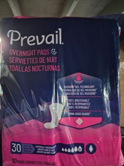 Prevail Overnight pads