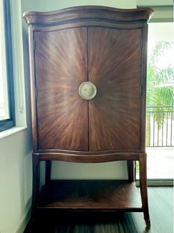 Wooden Liquor Cabinet