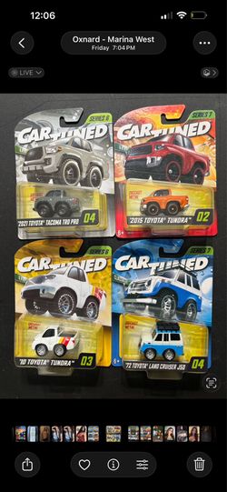CarTuned Toyota Diecast lot