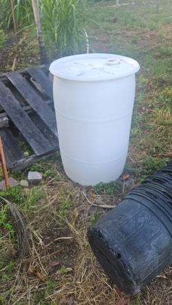 Plastic tank barrel 30 gallon