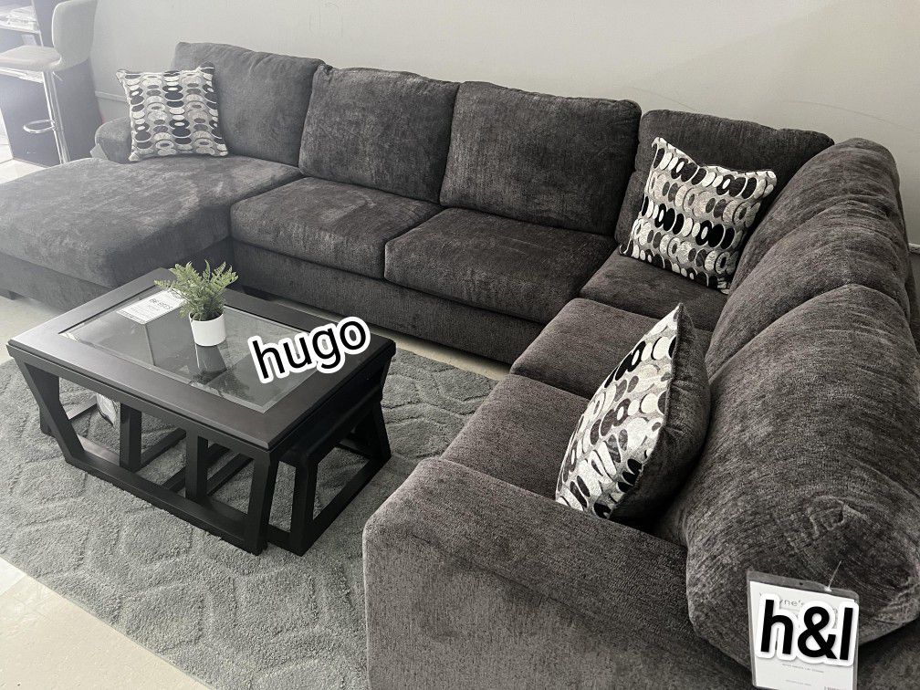 Cozy And Posh 🆕 Smoky Gray Upholstery Home Decor Household Home Improvement