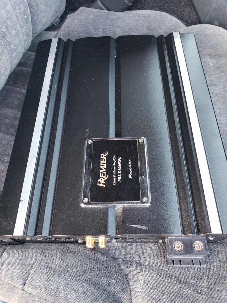 Pioneer prs-d5000spl Mono Digital amp
