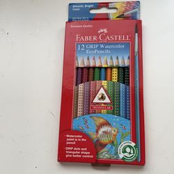 Fabe Castell  12 grip watercolor pencils brand new