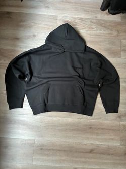 Black essential  hoodie size L
