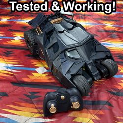 DC Comics The Dark Knight Trilogy Batmobile Tumbler RC Car Batman 1/15 Scale