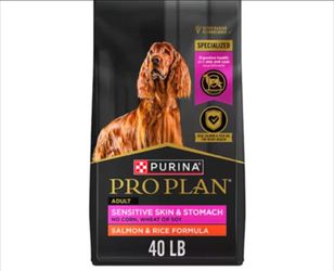 Purina® Pro Plan Sensitive Skin & Stomach Adult Dry Dog Food - Salmon & Rice, No Corn, Wheat or Soy