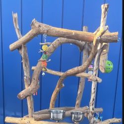 Thick Macaw - Cockatoo Perch Tree … A Great Play Spot For Mr Feathers … Lasts For Years !! 👍🏼