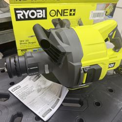 Ryobi One+18V Cordless 35ft Drain Auger *Tool Only 