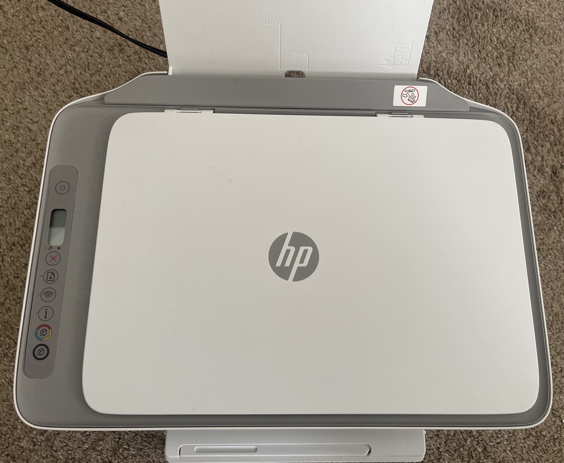 HP WiFi Printer - Black Ink Cartridge Included 