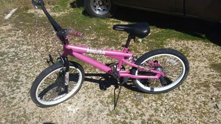Pretty in pink bike