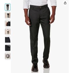 Pack Of 5 Size 32W X 31L Amazon Essentials Men’s Slim-Fit Flat-Front Dress Pant