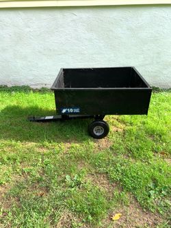 Blue Hawk 10 CU.FT Steel Lawn Yard Cart