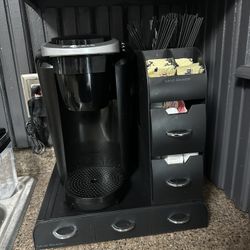 Keurig With Organizer