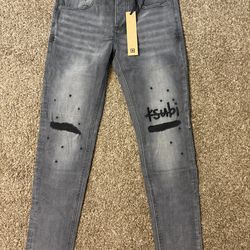 Ksubi Men's Chitch Smoke Scatter Jeans 28 & 29
