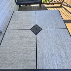 Outdoor patio table- 64” by 64”