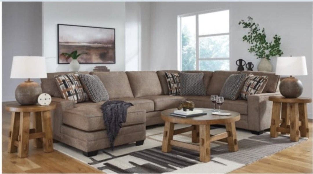 Ashley Cannonbrook 3-Piece Sectional Sofa with Chaise New with Warranty