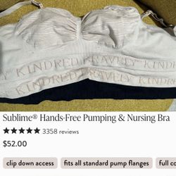 4 Kindred Bravely Hands Free Pumping and Nursing Bra