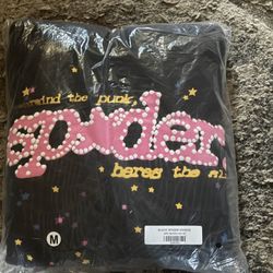 Sp5der Hoodie P*nk V2