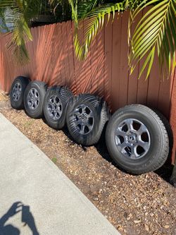 Ford bronco 2026 OEM Wheels with Bridgestone Dueler AT Tires