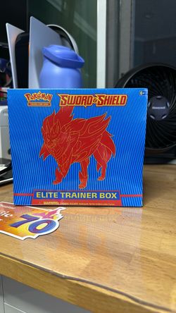 Pokémon TCG Sword & Shield Base Set Zacian Elite Trainer Box ETB Factory Sealed 2020