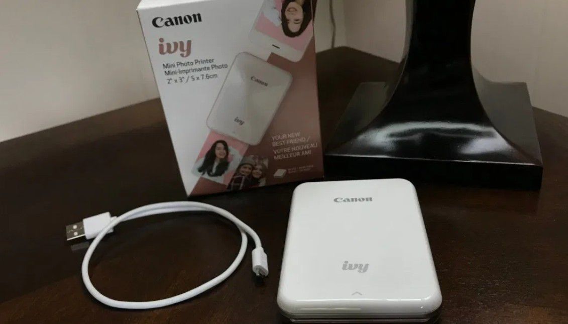 Mini ivy cannon photo printer, Bluetooth, $65 obo