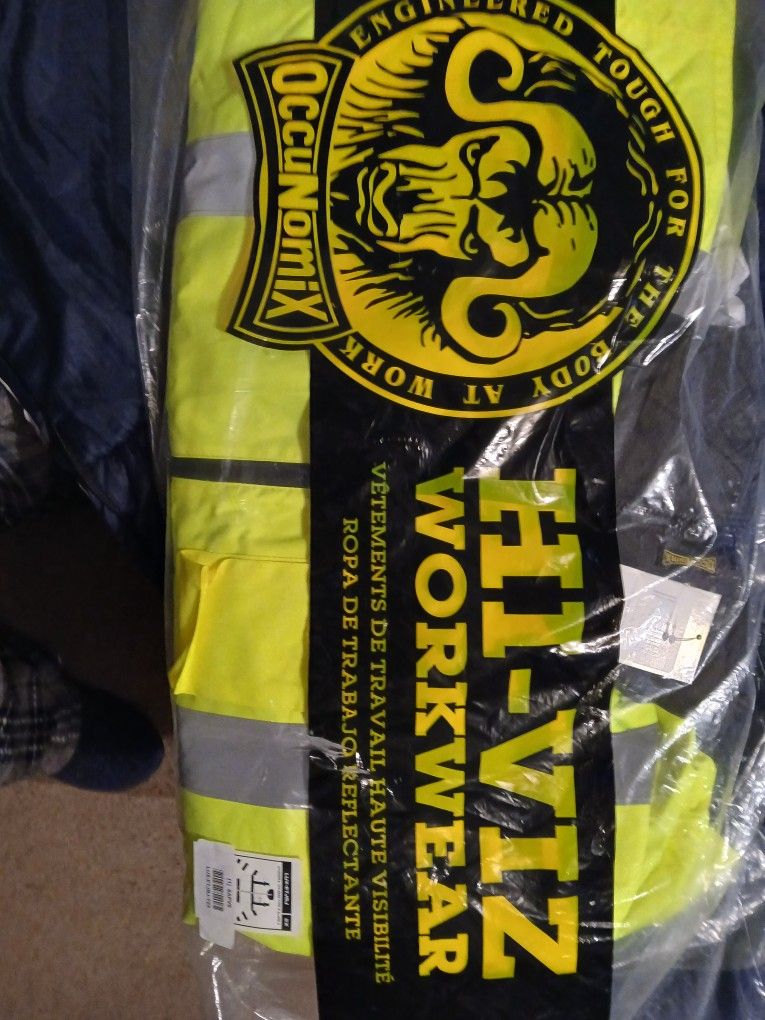 High Visability Work Coat
