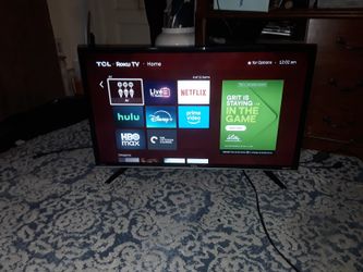 TCL Smart Roku 32" Inch 720p Led 32S3800TAAA Remote control Includes