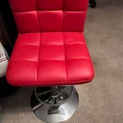 New Hydronic Faux Leather Bar Stool