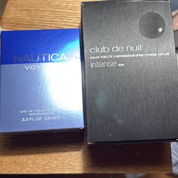 nautica voyage and club de nuit both barely used with box