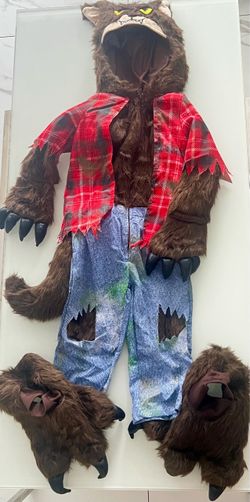 Kids Werewolf Halloween Costume Set